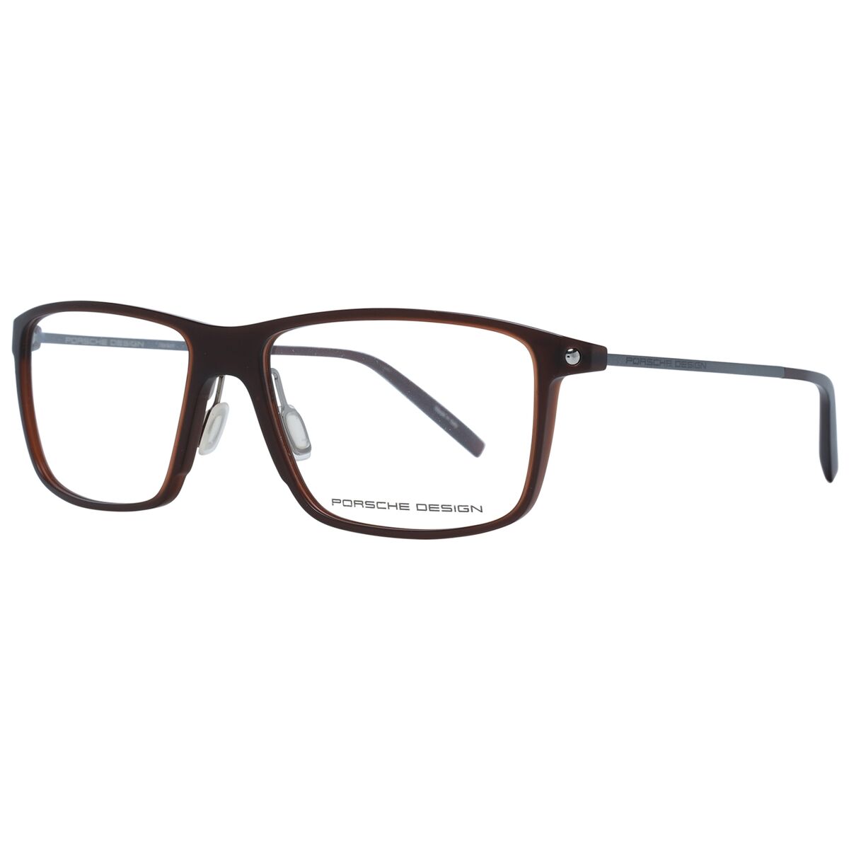 Men' Spectacle frame Porsche Design P8336-56E Brown ø 56 mm - Image 8