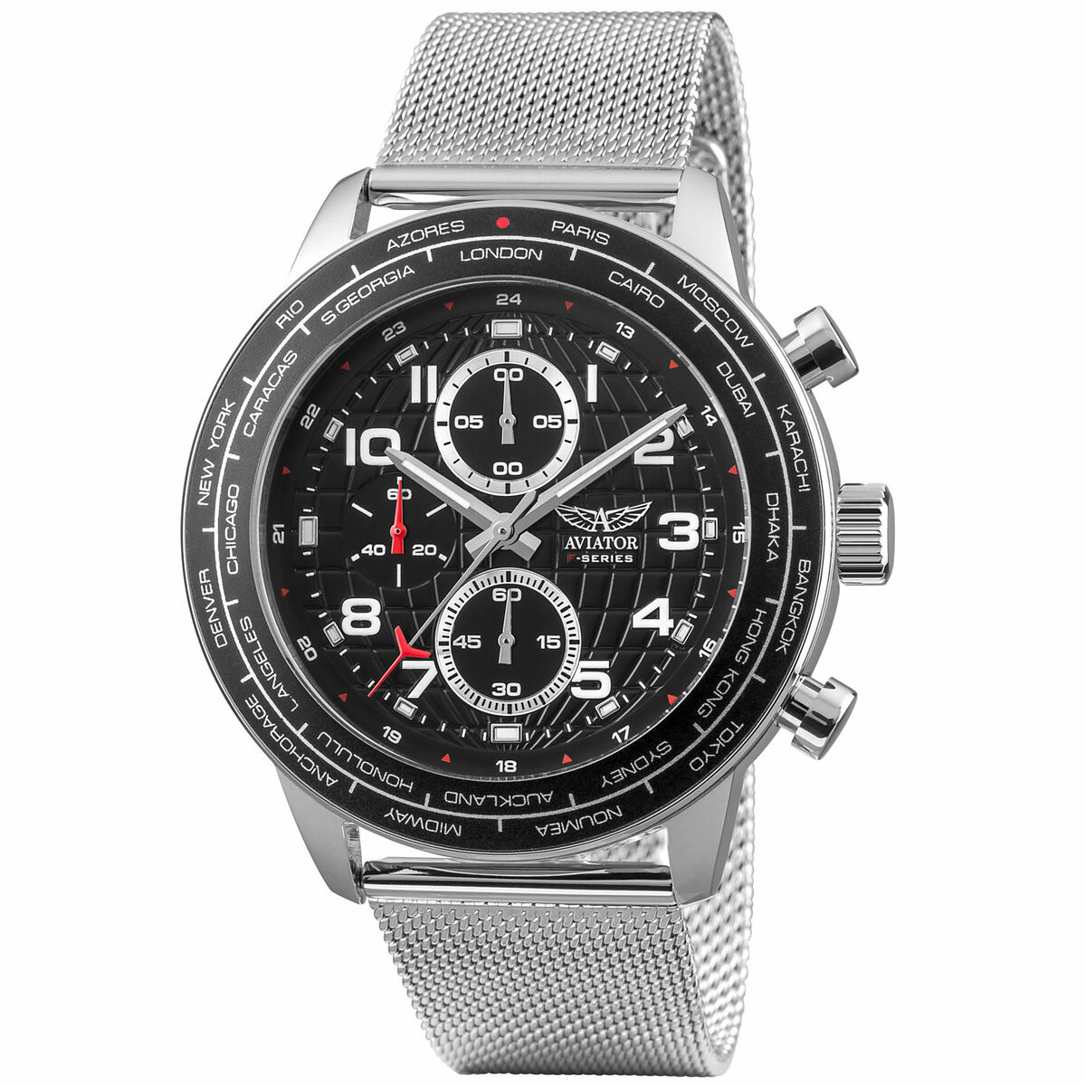 Men's Watch Aviator AVW79886G407 (Ø 46 mm) - Image 2