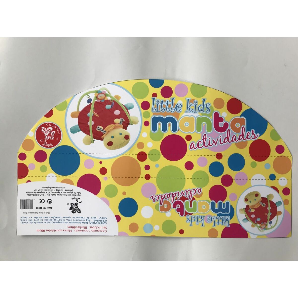 Activity centre Blanket Ladybird 90 cm - Image 2