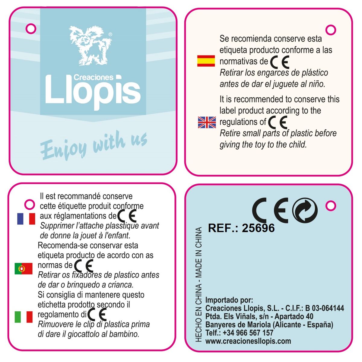 Hanging toys for crib Elephant Heart Music Lights 35 cm - Image 2