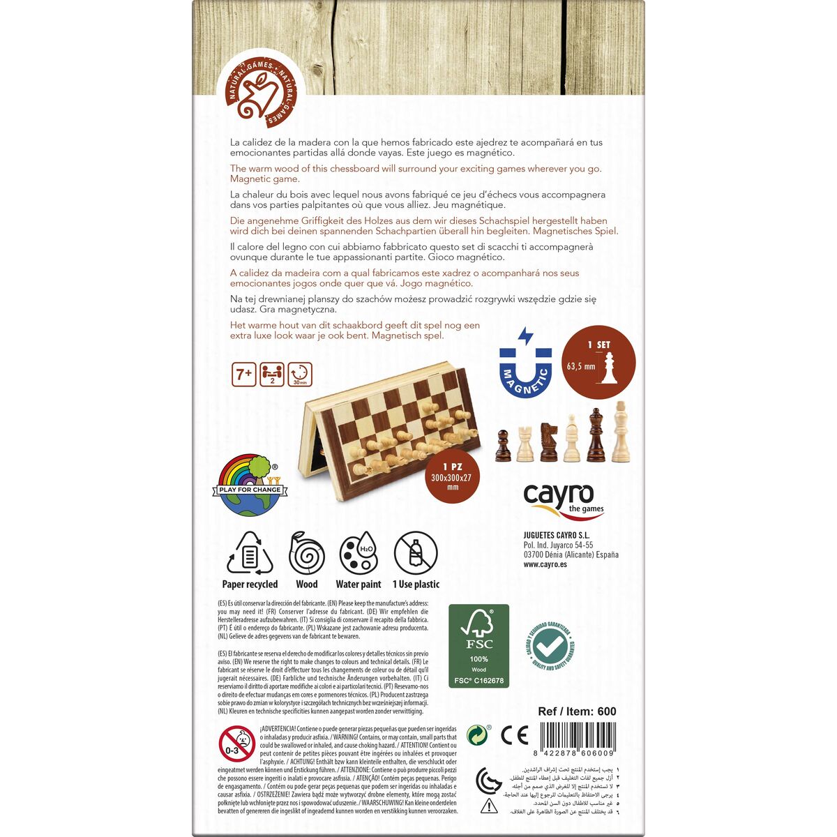 Chess Cayro Wood - Image 4