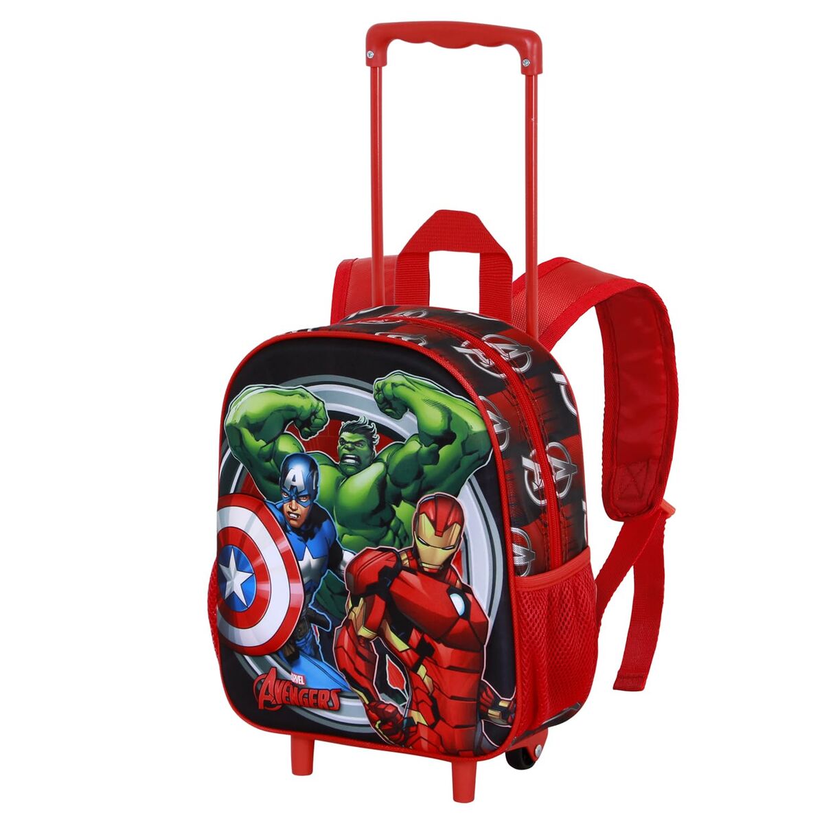 3D School Bag with Wheels The Avengers - Image 7