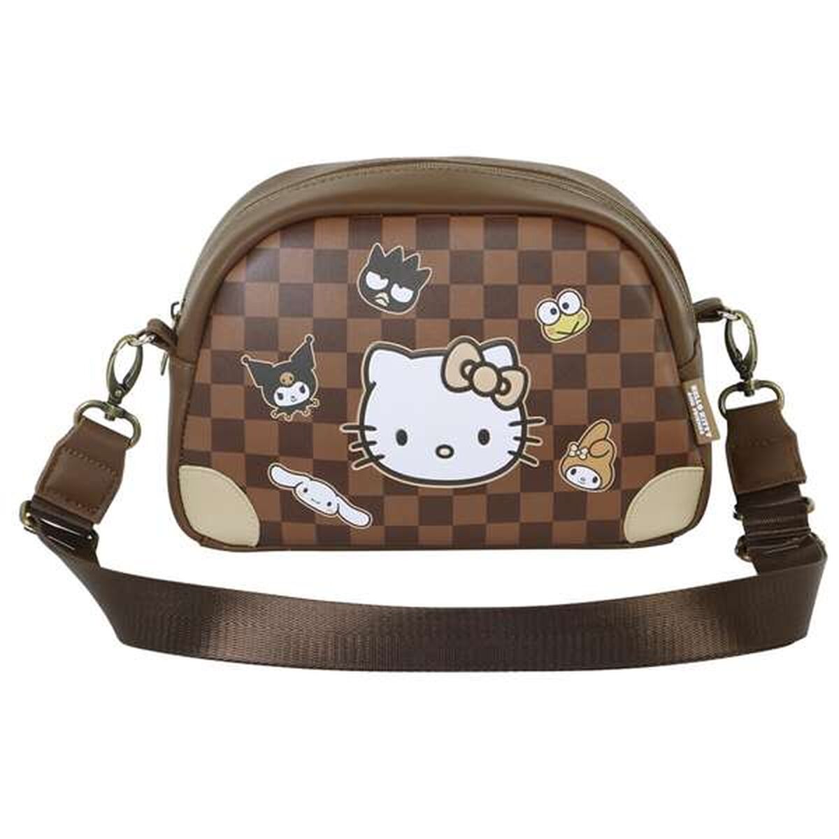 Shoulder Bag Hello Kitty Brown 14 x 23 x 9 cm - Image 2