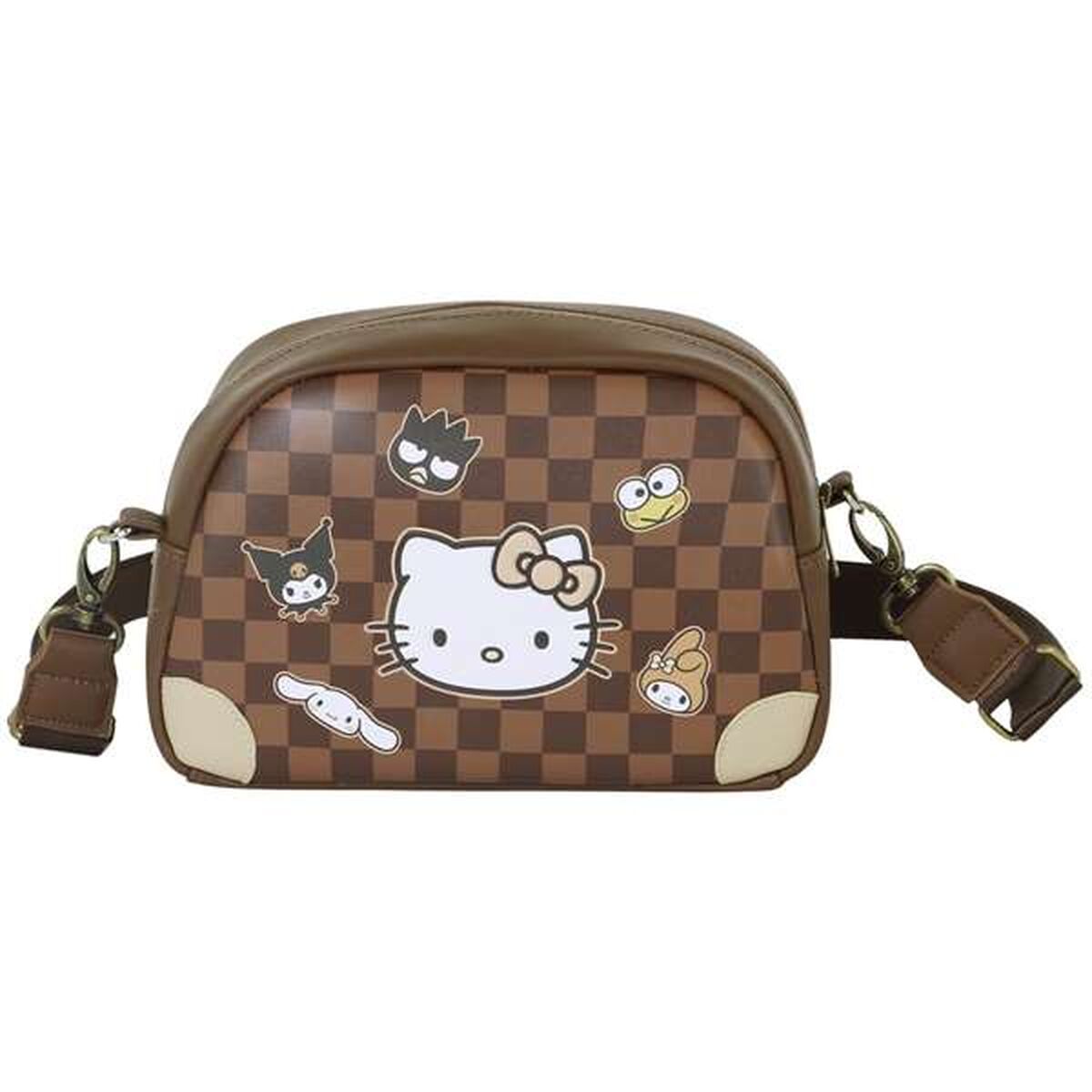 Shoulder Bag Hello Kitty Brown 14 x 23 x 9 cm - Image 3