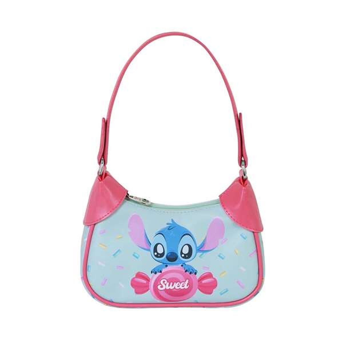 Shoulder Bag Stitch Blue 14,5 X 21,5 X 8 CM - Image 2