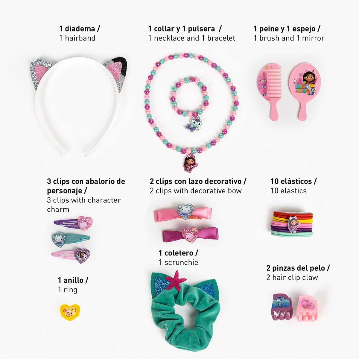 Necklace Gabby's Dollhouse Pink - Image 3