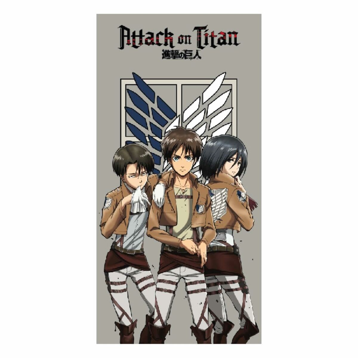 Beach Towel Attack on Titan 70 x 140 cm - Image 2