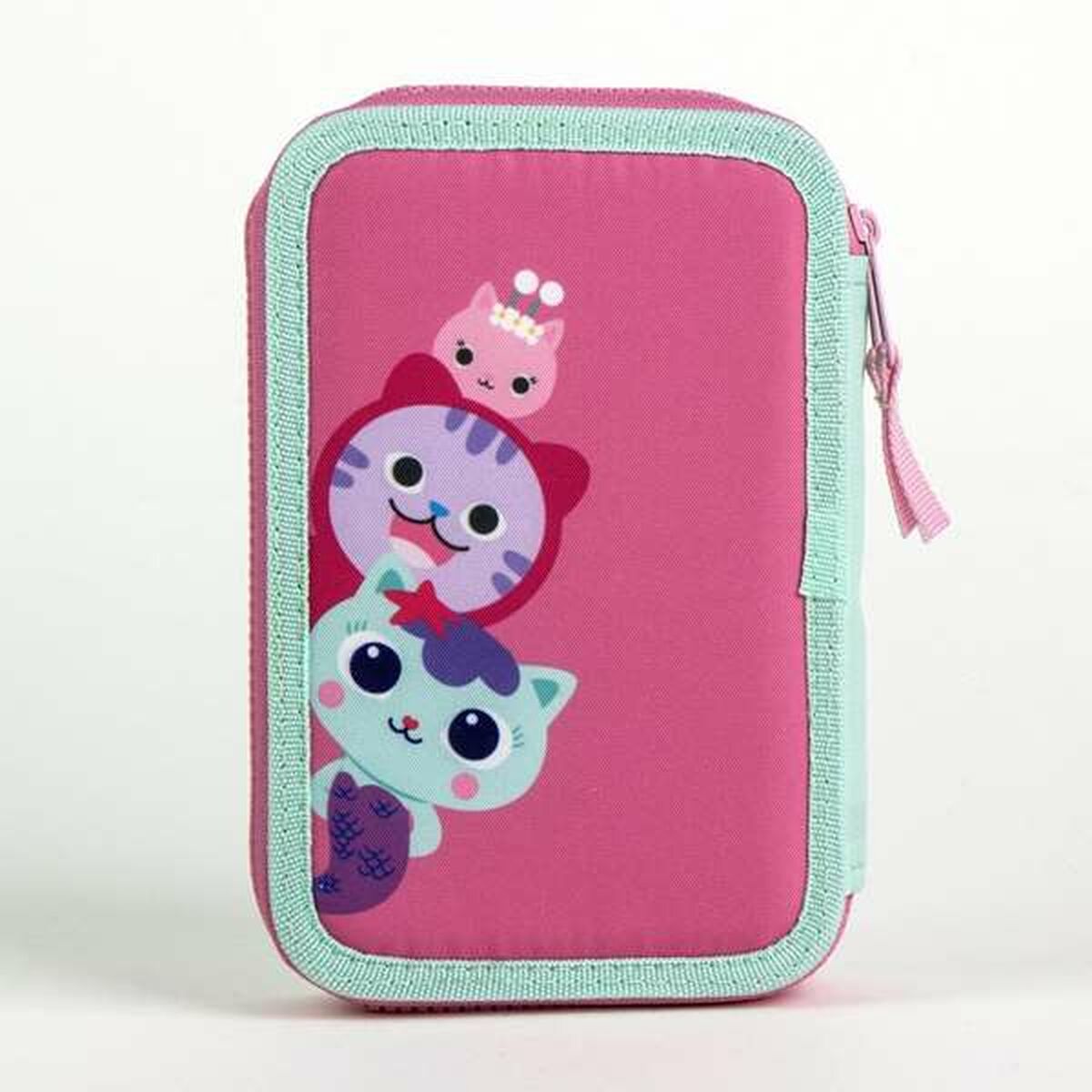 Pencil Case Gabby's Dollhouse Pink 12,5 x 19,5 x 4,5 cm - Image 2
