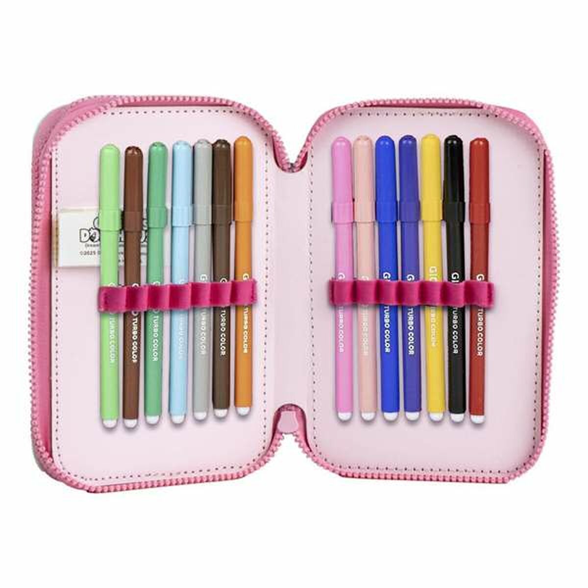 Pencil Case Gabby's Dollhouse Pink 12,5 x 19,5 x 4,5 cm - Image 4