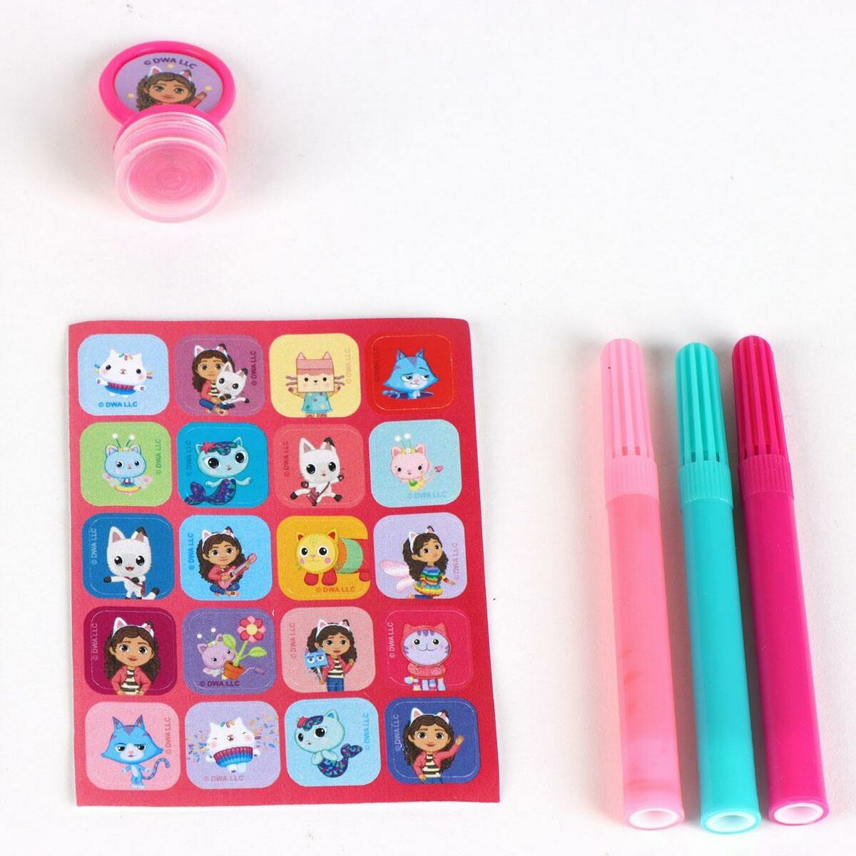 Stationery Set Gabby's Dollhouse Multicolour 8 Pieces - Image 6