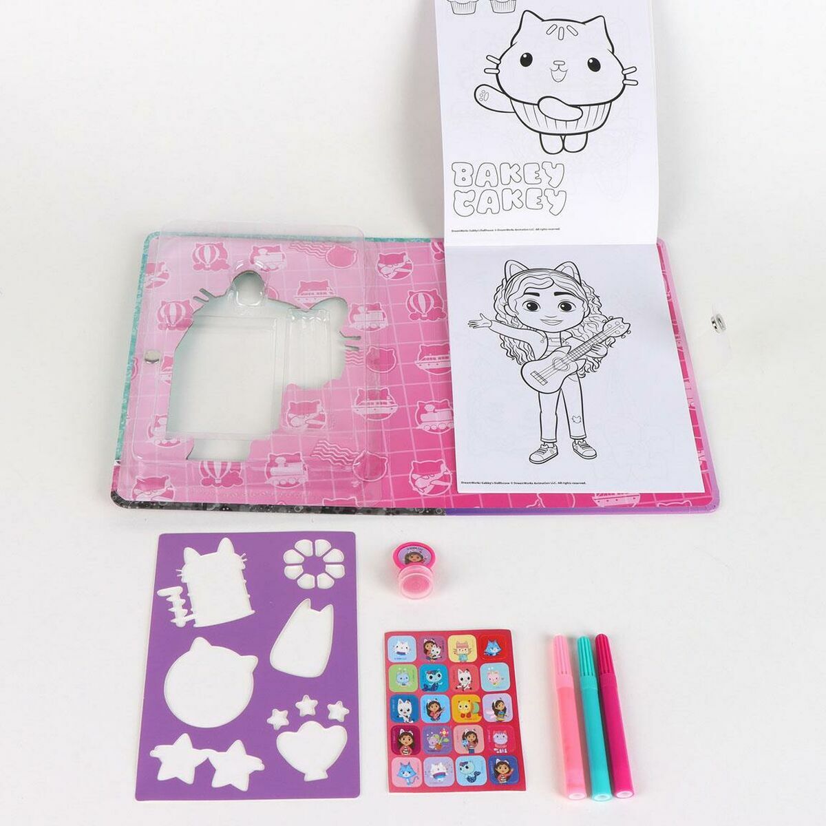 Stationery Set Gabby's Dollhouse Multicolour 8 Pieces - Image 7