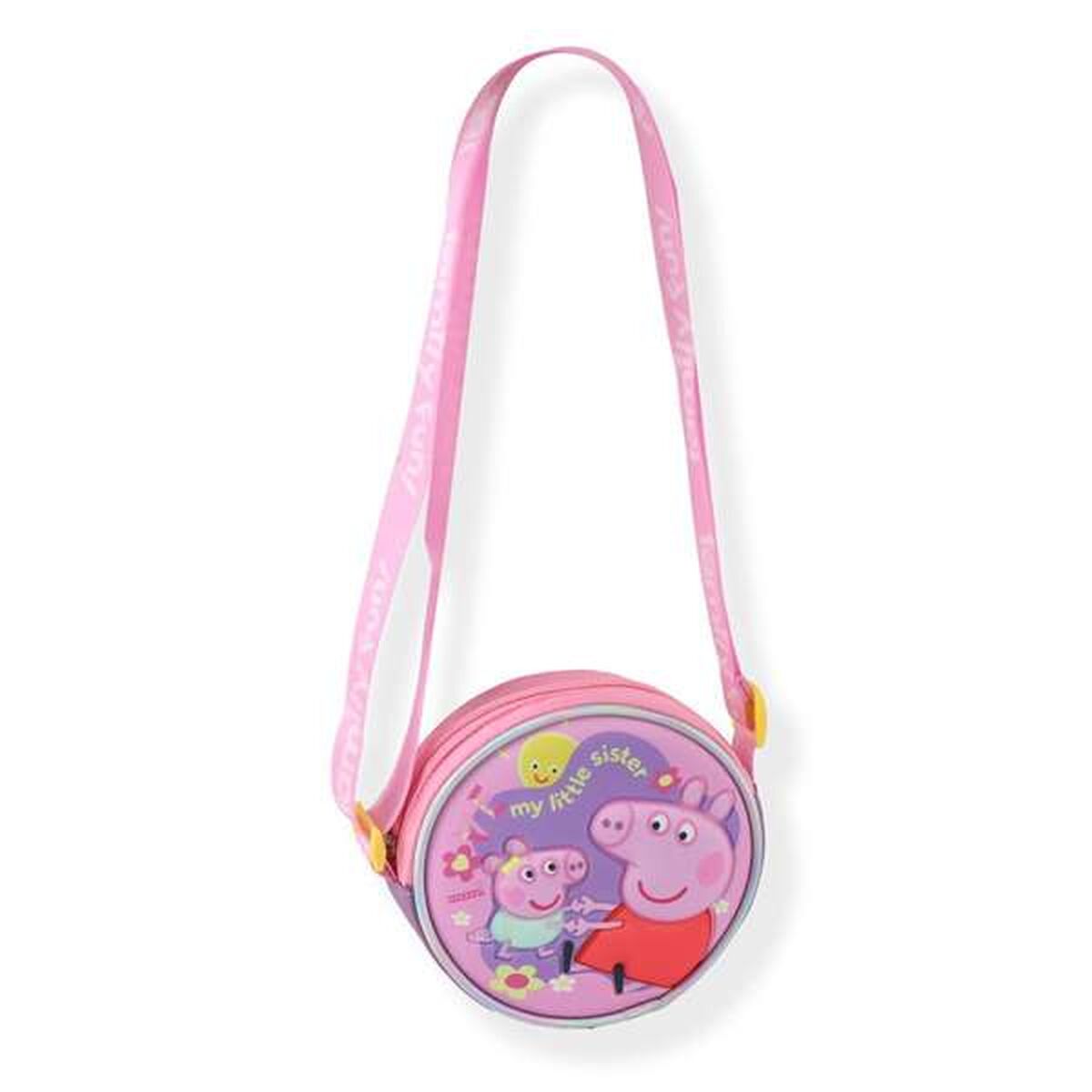 Shoulder Bag Peppa Pig Pink 13 x 13 x 4 cm - Image 3