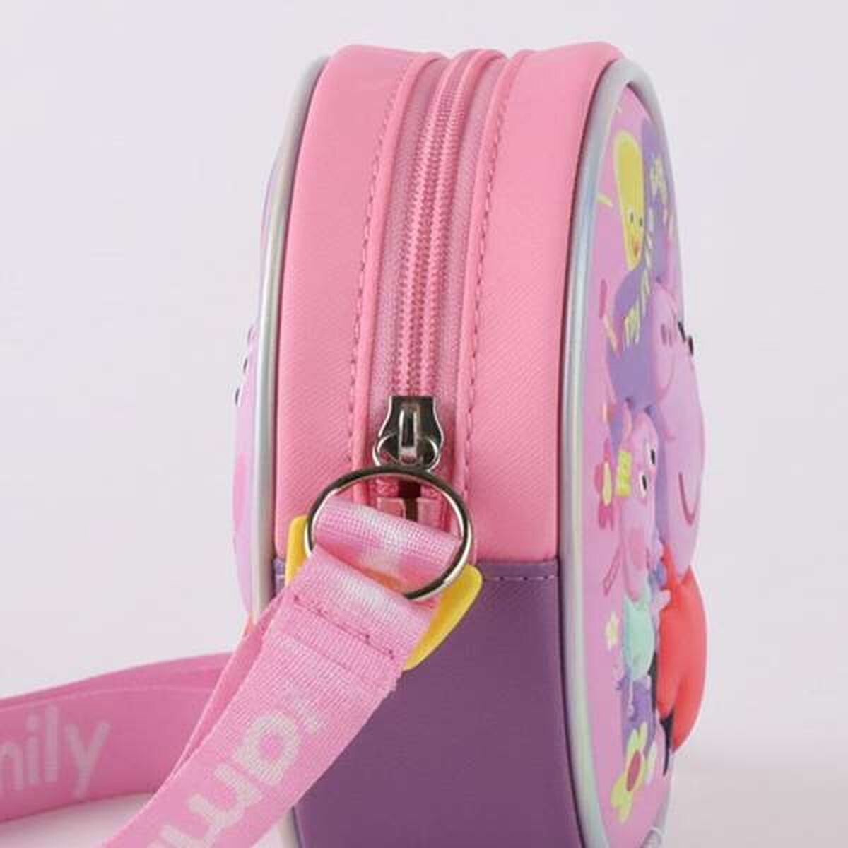 Shoulder Bag Peppa Pig Pink 13 x 13 x 4 cm - Image 5