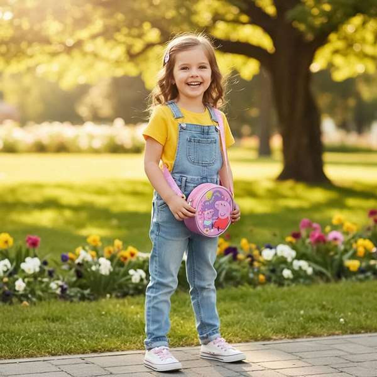Shoulder Bag Peppa Pig Pink 13 x 13 x 4 cm - Image 6