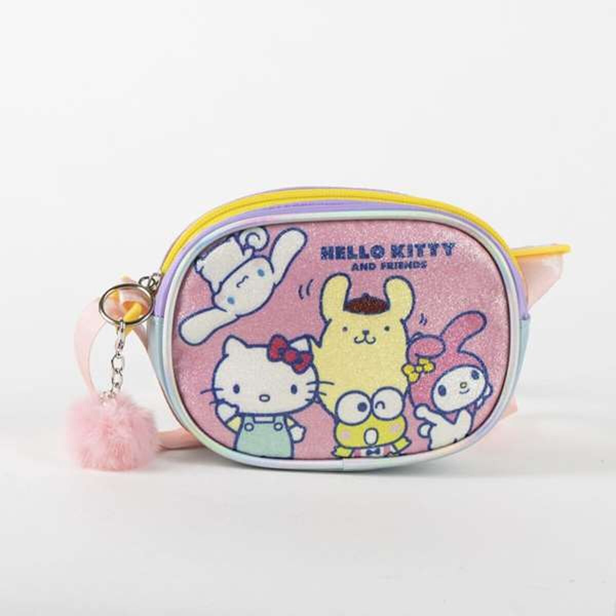 Shoulder Bag Hello Kitty Pink 14,5 x 10,5 x 4 cm - Image 4
