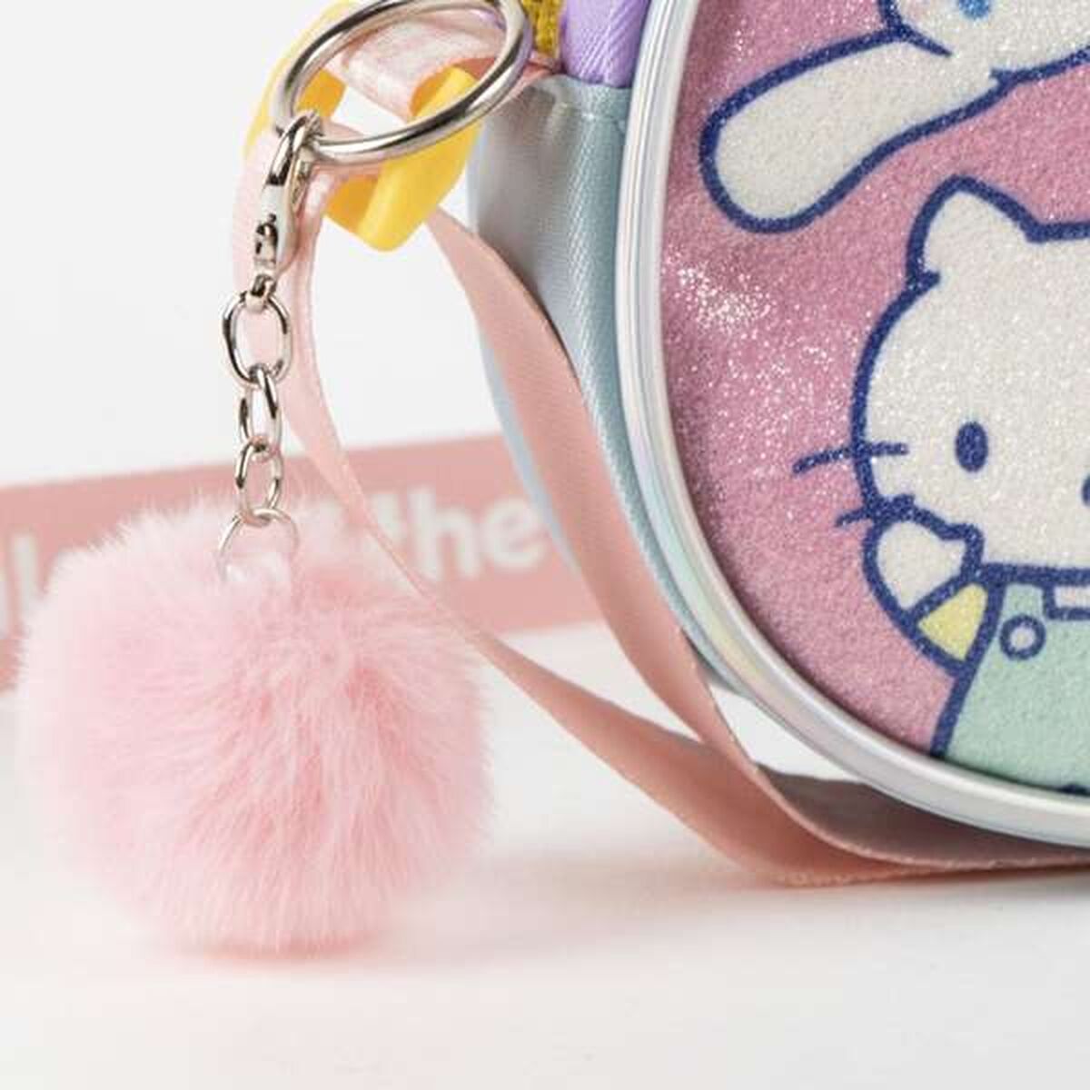 Shoulder Bag Hello Kitty Pink 14,5 x 10,5 x 4 cm - Image 5