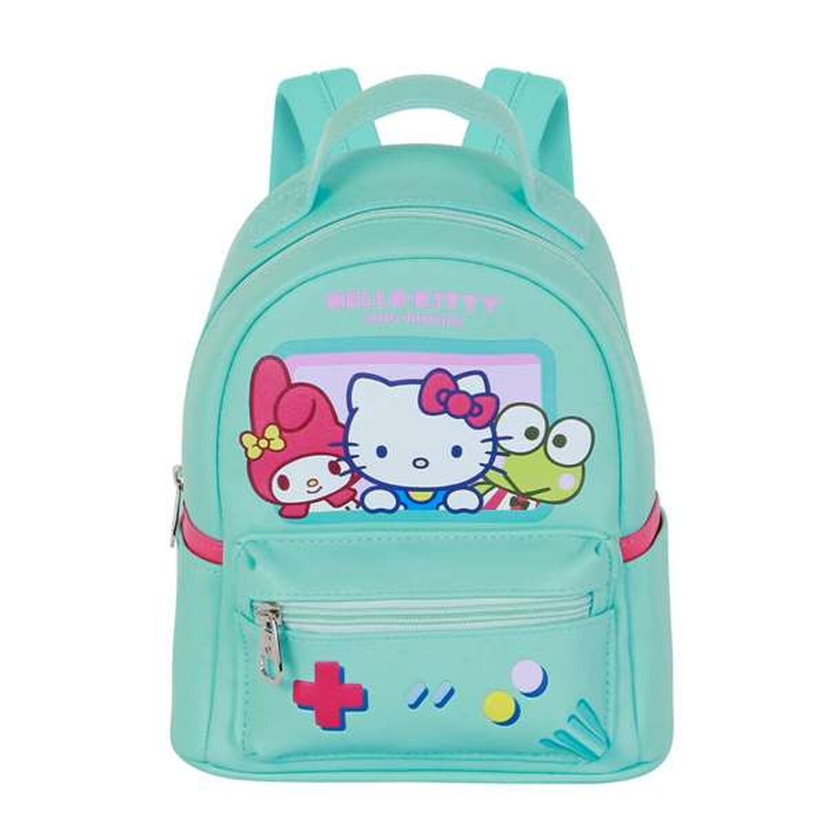 School Bag Hello Kitty Turquoise - Image 2