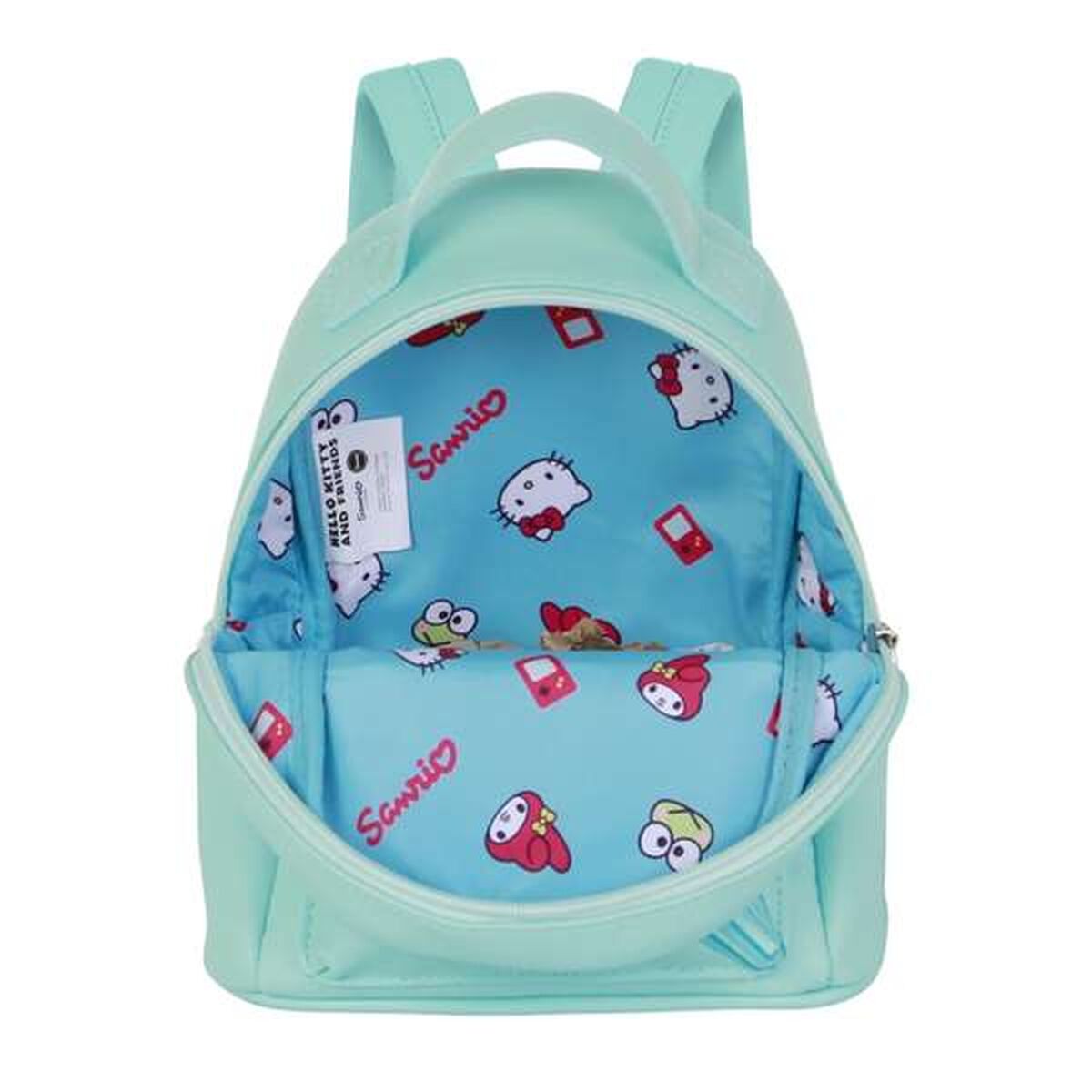 School Bag Hello Kitty Turquoise - Image 4