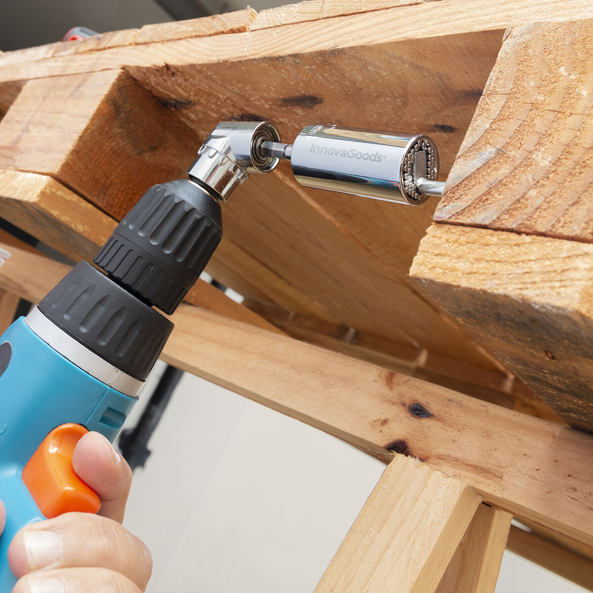 Universal Socket Wrench with Accessories Uniscrew InnovaGoods - Image 2