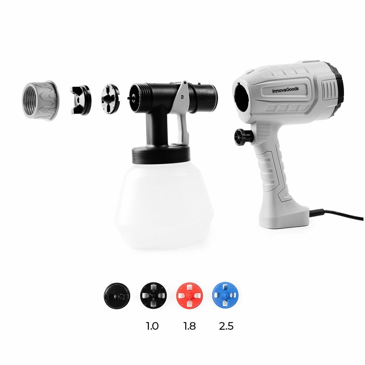 Electric Paint Sprayer Gun Spraint InnovaGoods 1 L 500 W - Image 8
