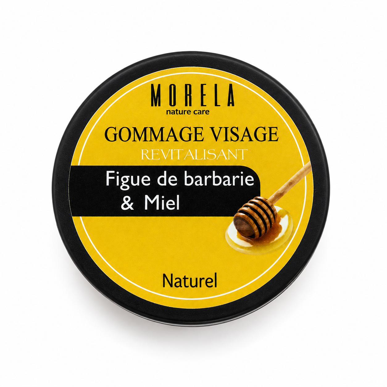 MORELA Gommage Visage Revitalisant – Figue de Barbarie & Miel 100 g - Image 4